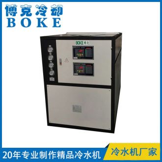 廣西制罐焊機(jī)冷卻用BKLS-100FQ雙溫雙控風(fēng)冷式冷水機(jī)